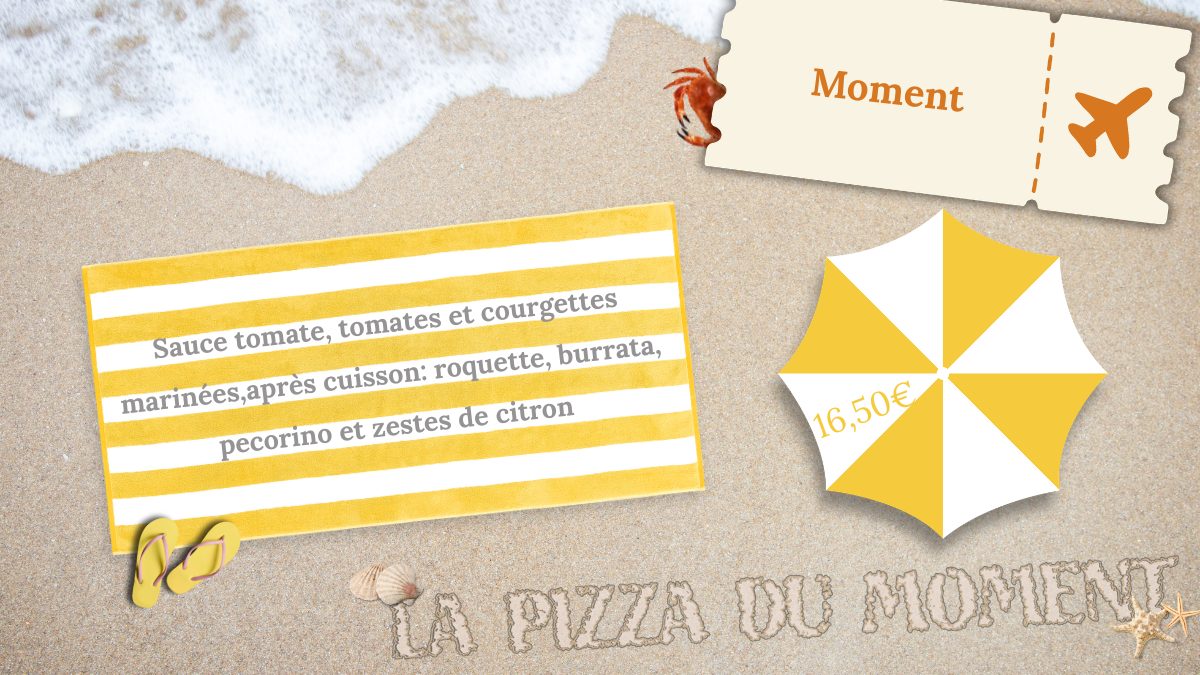 pizza du moment été