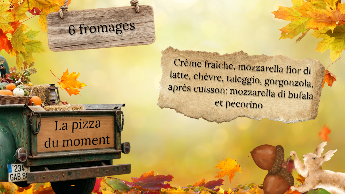 pizza du moment automne